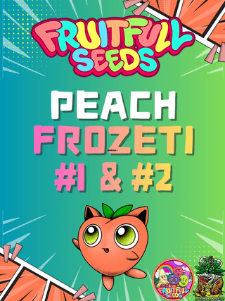 Peach Frozeti breeder cuts promotional flyer