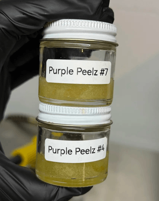 Purple Peelz third promo graphic